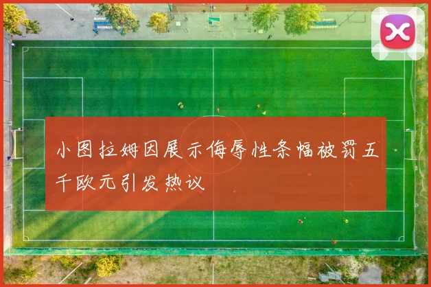 小图拉姆因展示侮辱性条幅被罚五千欧元引发热议